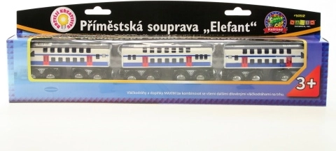 Maxim CityElefant lähirongI puidust replika
