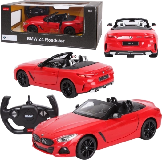 Remote-Controlled BMW Z4 Roadster Rastar Car 1:14 Red