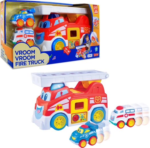 Fire Truck with Lights and Sounds HAP-P-KID