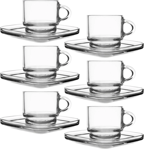 Komplekt 6 tassiga täiusliku espresso jaoks