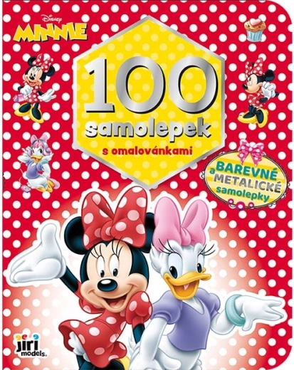Minnie värviraamat 100 kleepsuga
