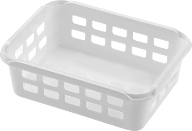 HEIDRUN Plastic Storage Basket 18.5 × 14 × 6 cm, color mix