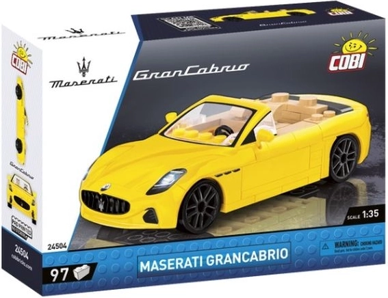 Cobi Maserati GranCabrio 2024 ehituskomplekt 1:35 (97 detaili)