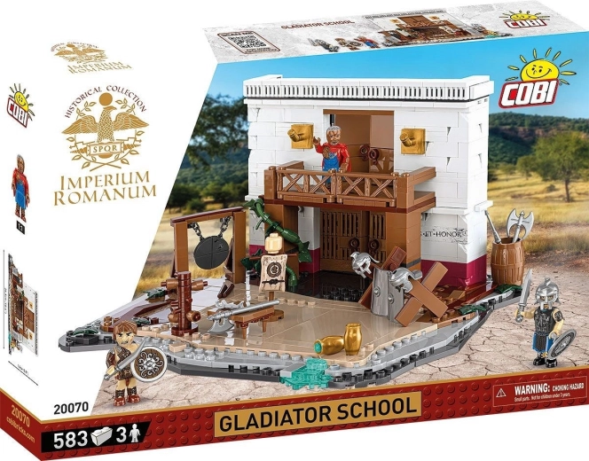 Ehituskomplekt Imperium Romanum – gladiaatorite kool, 583 osa