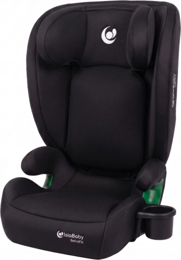 IslaBaby SafiroFix i-Size turvatool 100–150 cm (15–36 kg) isofixiga mesh black