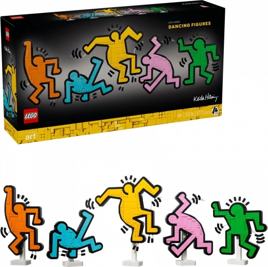 LEGO® ART 31216 Keith Haring – tantsivad figuurid