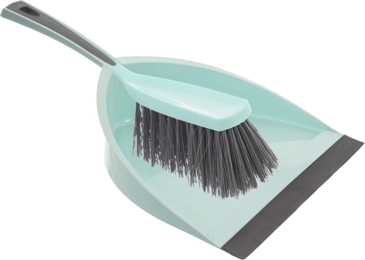Plastist (UH) harja ja kühvli komplekt extra, värvisegu