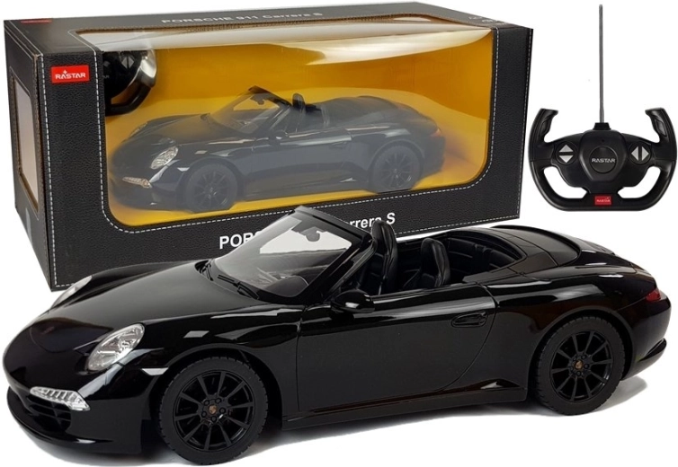RC Car Porsche 911 Carrera S Rastar 1:12 – black