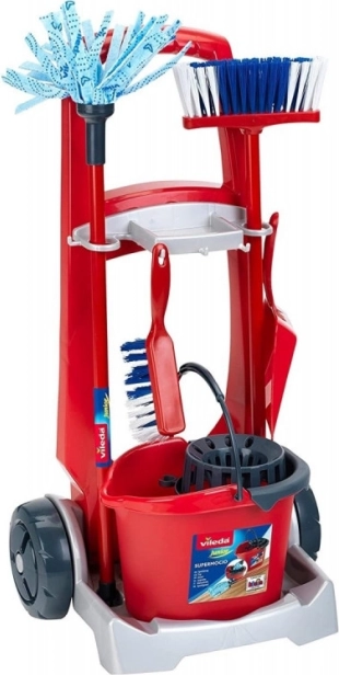 Vileda Cleaning Trolley with Vacuum Cleaner