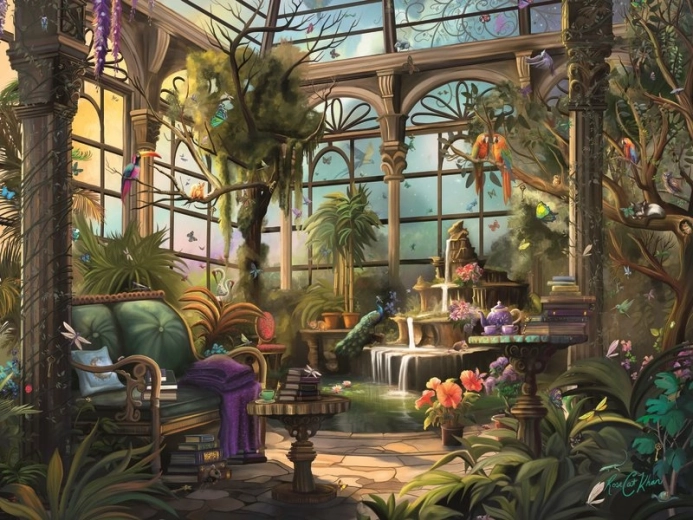 Puzzle RAVENSBURGER Beauty of the Greenhouse 1500 pieces