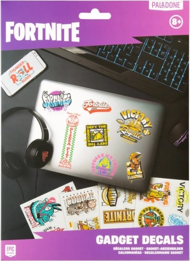 Fortnite technical stickers – set of 4 sheets