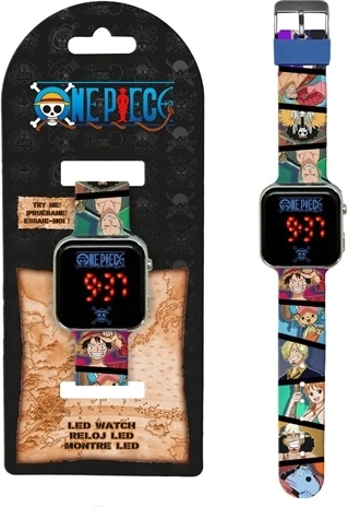 One Piece digitaalsed LED-käekellad