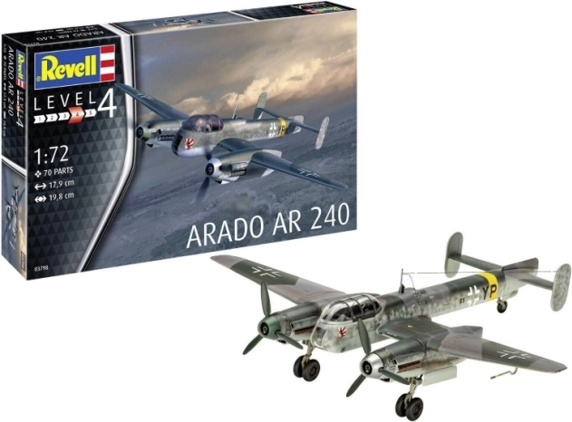 Plastmudel Arado AR-240 1/72
