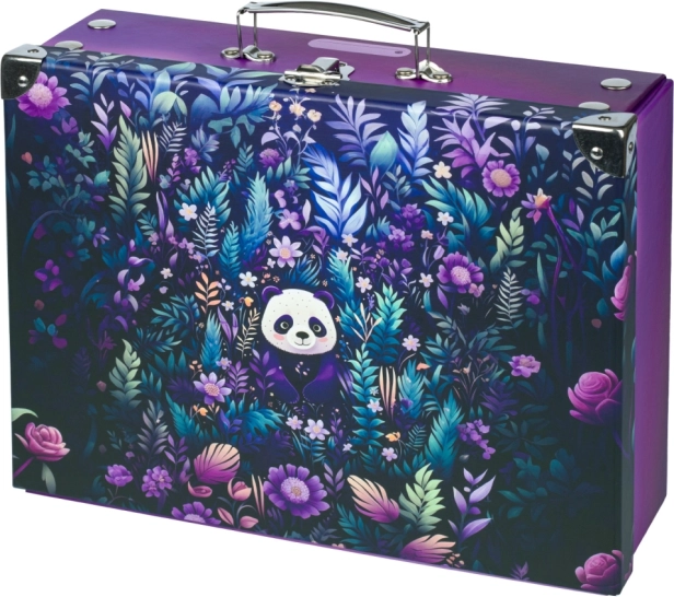 Baagli kokkupandav koolikohver Jungle Panda