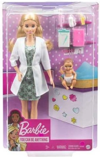 Barbie nukk lastearst beebiga