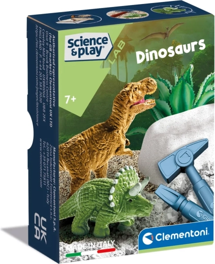 Clementoni Science & Play mini dinosaur set