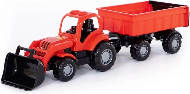 Laadurtraktor haagisega Macher