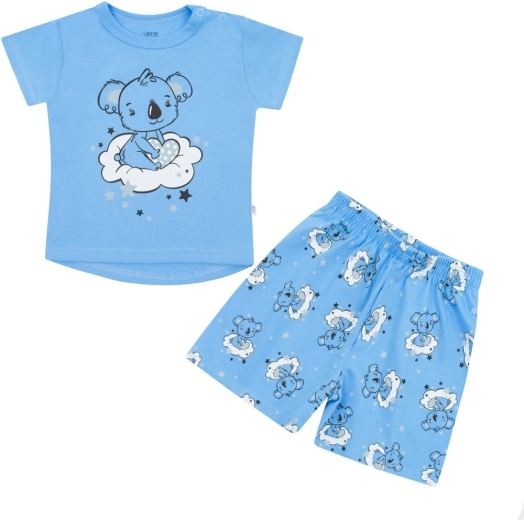 Suvised puuvillane beebi pidžaama New Baby Dream, sinine