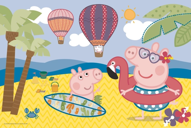 Peppa Pig Puzzle: Holidays Maxi 24 Pieces