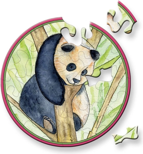 Curiosi ümmargune pusle Picoli Panda 33 tükki