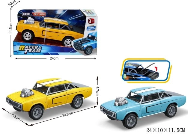 Children's Toy Car with Mechanical Drive