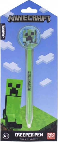 Minecrafti pastapliiatsiga pastakas topperiga