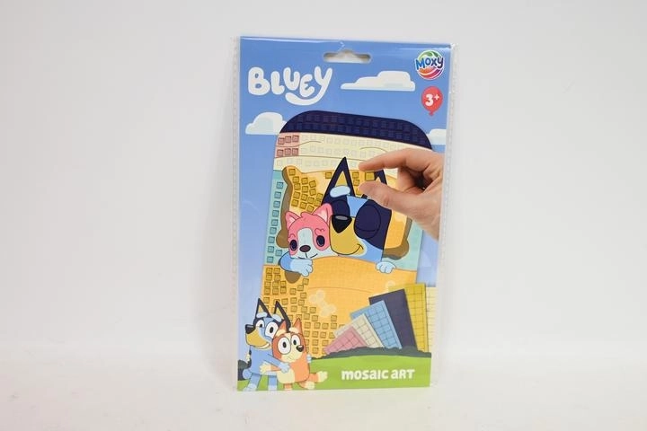 Bluey loominguline mosaiik A5 vahtkummist kleepsudega
