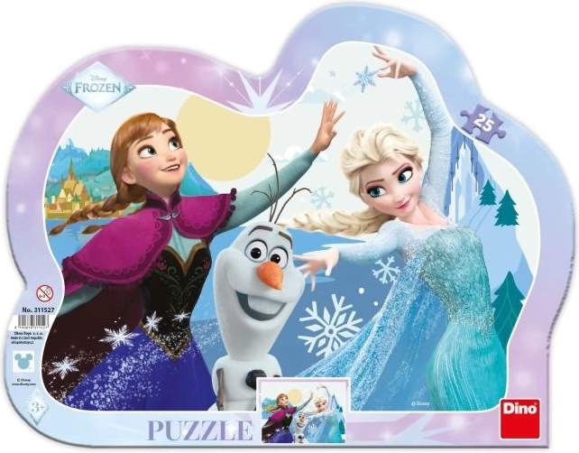 Anna ja Elsa – kujundatud laste pusle 25 tükki