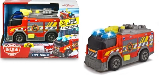 Tuletõrjeauto 15 cm tulede ja helidega