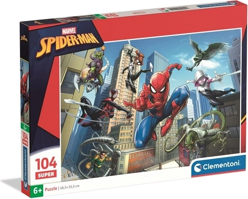 Clementoni Super Spider-Man puzzle 104 pieces