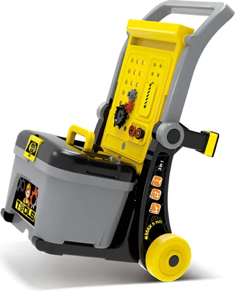 Mobile design with wheels and handle