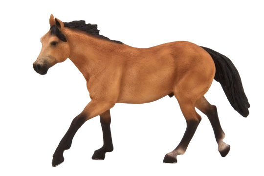 Mojo Quarter Horse Figurine – Buckskin, Extra Large
