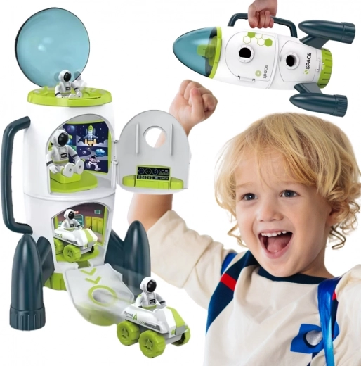 Woopie interaktiivne kosmoserakett Space Set