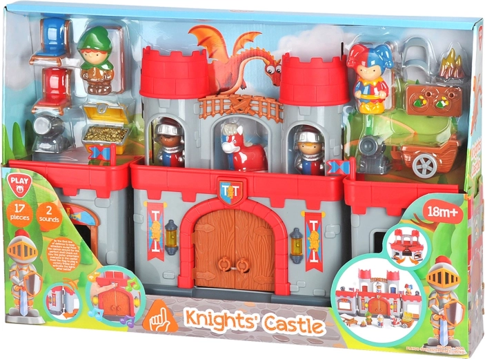 Playgo Knight Castle – 17-piece set