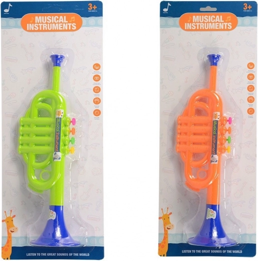 Plastist laste trompet 35 cm