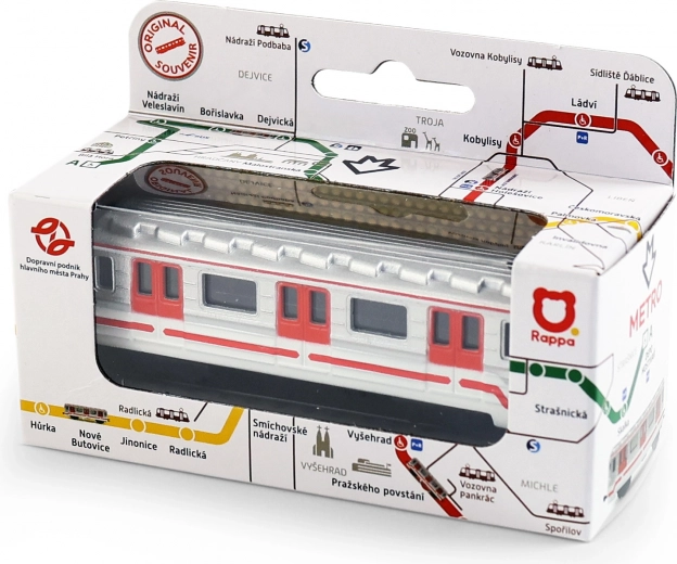 Mini metallist metroorong 8 cm