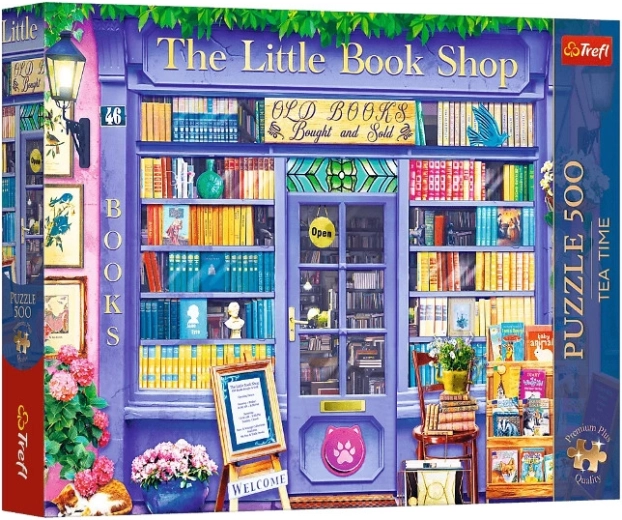 Trefl Puzzle Premium Plus Teatime – Cozy Bookshop 500 Pieces