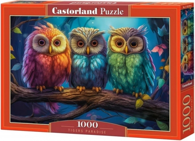 Puzzle 1000 pieces Three Little Owls