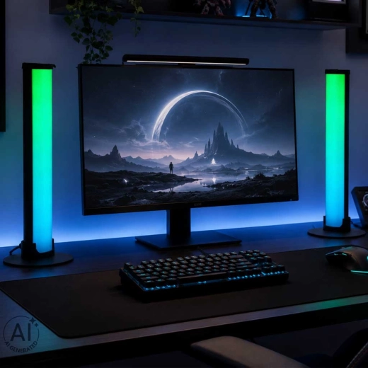 RGB valguspostid mängulise atmosfääri loomiseks