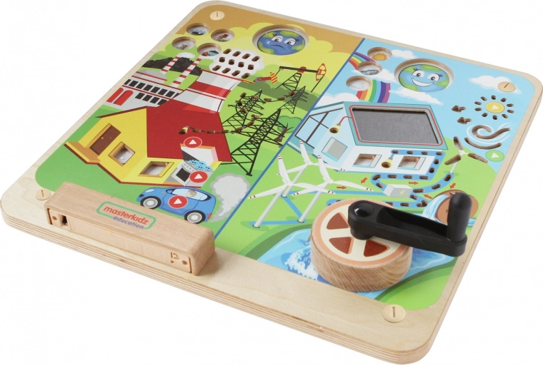 Educational Board Renewable and Nonrenewable Energy Masterkidz Montessori