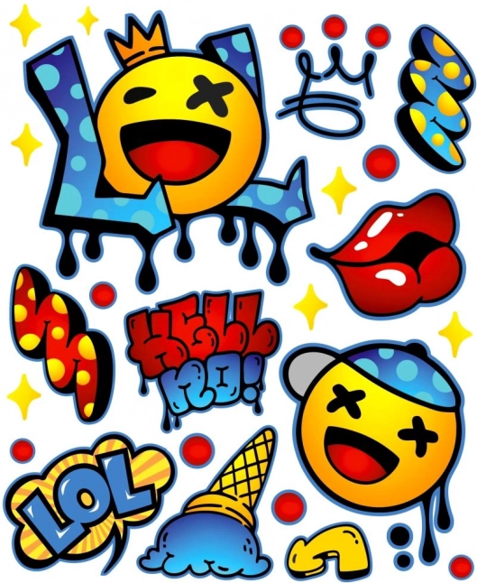 Iron-On Stickers LOL