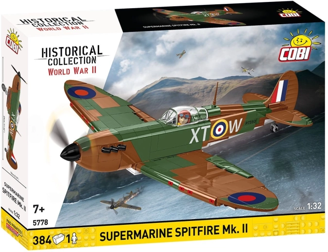 Cobi Supermarine Spitfire Mk.II ehituskomplekt mõõtkavas 1:32