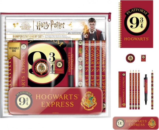 Harry Potteri koolikomplekt – platvorm 9 ja 3/4