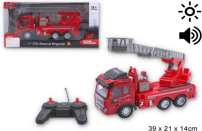 Remote-Controlled Fire Truck - 1 Piece