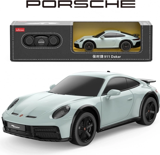 RC car 1:24 PORSCHE 911 Dakar mint Rastar