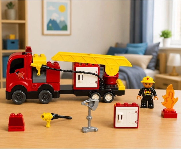 Movable ladder and rescue functions