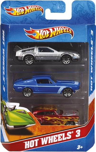 Hot Wheels autode komplekt 3 tk