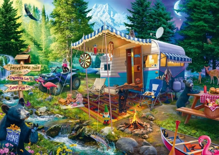 Schmidt Puzzle Karavaniga mägedes 1000 tükki