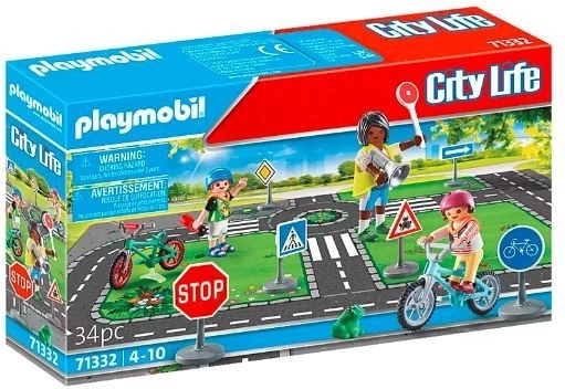 City Life figuuride komplekt – jalgrattakursus