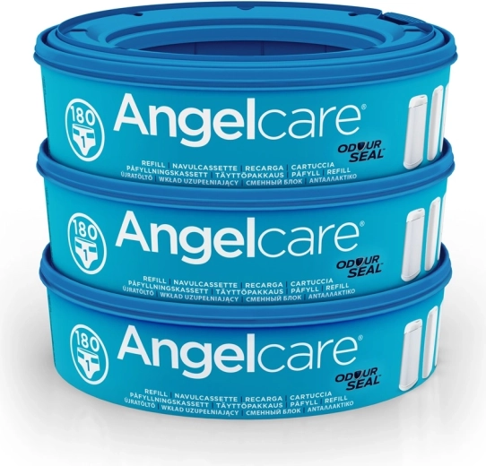 Angelcare varukassetid mähkmeprügikasti jaoks, 3 tk